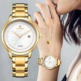 Vrouwen Horloges NAVIFORCE Top Luxe Merk Horloge Quartz Waterdicht vrouwen Horloge Dames Meisjes Mode Klok relogios feminino