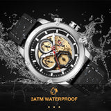 Top NAVIFORCE Mannen Horloge Merk Mode Luxe Quartz Heren Horloges Waterdichte Sport Lederen Militaire Horloge Relogio Masculino