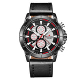 NAVIFORCE Luxe lederen Horloges Fashion Brand Chronograaf Sport Horloge Relogio Masculino