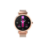 Female smart watch R6 heart rate blood pressure fitness tracker female physiological monitoring for Android IOS PK H2 H1xiaomi3