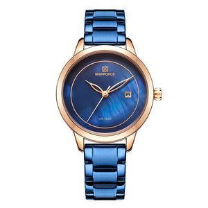 Vrouwen Horloges NAVIFORCE Top Merk Horloge Luxe Kwarts Waterdichte vrouwen Horloge Dames Meisjes Mode Klok relogios feminino