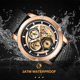 Top NAVIFORCE Heren Horloge Merk Luxe Mode Quartz Mannen Horloges Waterdichte Sport Stalen Militaire Polshorloge Relogio Masculino