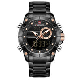 Mannen Horloges NAVIFORCE Top Merk Luxe Quartz Horloge Heren Militaire Sport Fashion Horloge Volledige Steel Klok Relogio Masculino