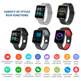 Multi-Sport Mode Smart Horloge Hartslagmeter Smartwatch Waterdichte Klok Stappenteller Fitness Tracker Voor IOS Android pk s226