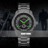 Top NAVIFORCE Merk Luxe Mannen Horloges Quartz Horloge Heren Militaire Mode Chronograaf Sport Horloge Klok Relogio Masculino