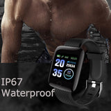 Rovtop D13 Smart Horloges 116 Plus Hartslag Horloge Smart Polsband Sport Horloges Smart Band Waterdichte Smartwatch Android