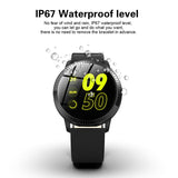 Vrouwelijke Fitness Smart Horloge Vrouwen Running Reloj Hartslagmeter Bluetooth Stappenteller Touch Intelligente Sport Horloge voor Hardlopen