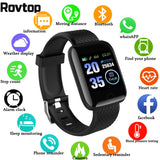 116 Plus Smart Horloge Polsbandje Sport Fitness Bloeddruk Hartslag Call Bericht Herinnering Android Stappenteller Smart Horloge