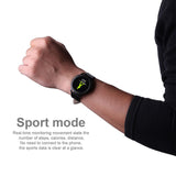 Vrouwelijke Fitness Smart Horloge Vrouwen Running Reloj Hartslagmeter Bluetooth Stappenteller Touch Intelligente Sport Horloge voor Hardlopen