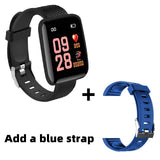 Smart Watch Blood Pressure Waterproof wristband Heart Rate Monitor Fitness Tracker Watch GPS Sport For Android IOS