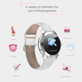 IP68 Waterdicht Smart Horloge Vrouwen Mooie Armband Hartslagmeter Slaap Monitoring Smartwatch Verbinding voor IOS Android