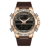 Top NAVIFORCE Merk Heren Horloge Luxe Quartz Horloges Mannen Militaire Chronograaf Mode Sport Horloge Klok Relogio Masculino