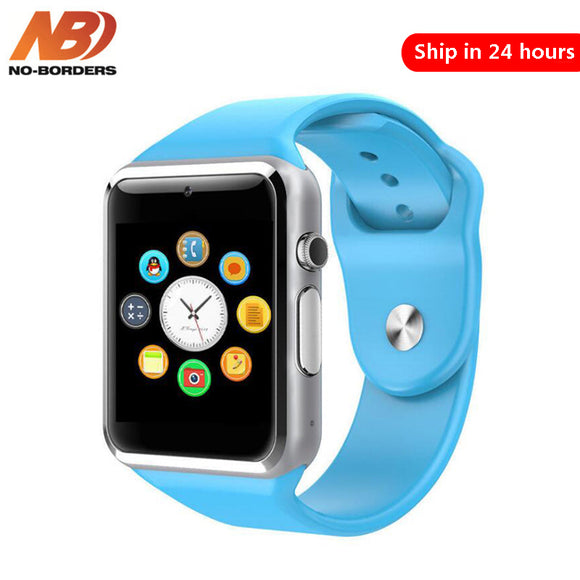 A1 Smart Horloge Bluetooth Horloge Sport Stappenteller met Sim-kaart Passometer Camera Smartwatch Voor Android Beter Dan GT08 DZ09