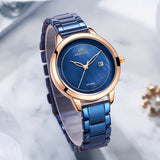 Vrouwen Horloges NAVIFORCE Top Merk Luxe Horloge Quartz Waterdichte vrouwen Horloge Dames Meisjes Mode Klok relogios feminino