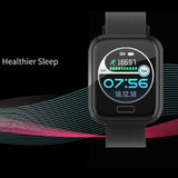 YH3 Smartwatch Bluetooth Smart Armband Hartslag Fitness Monitor Bloeddruk IP67 Waterdichte Polsband Voor Andriod, IOS