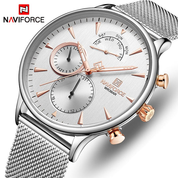 NAVIFORCE Heren Horloges Fashion Luxe Quartz Bedrijvengids Horloge Heren Militaire Waterdichte Sport Horloge Klok Relogio Masculino