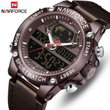 Top NAVIFORCE Merk Heren Horloge Luxe Quartz Horloges Mannen Militaire Chronograaf Mode Sport Horloge Klok Relogio Masculino