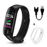 M3 Plus Smart Armband Hartslag Bloeddruk Gezondheid Waterdicht Smart Horloge M3 Pro Bluetooth Horloge Polsband Fitness Tracker