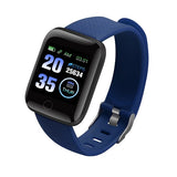 Smart Horloge Mannen Bloeddruk Waterdichte Smartwatch Vrouwen Hartslagmeter Fitness Tracker Horloge Sport Voor Android IOS