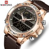 Top NAVIFORCE Merk Mannen Horloges Fashion Luxe Quartz Horloge Heren Militaire Chronograaf Sport Horloge Klok Relogio Masculino