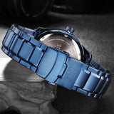 Merk Luxe NAVIFORCE Mannen Watche Nieuwe Mode Toevallige Waterdichte Horloges Mannen Volledige Steel Horloge Quartz Klok Relogio Masculino