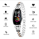 H8 Vrouwen Smart Polsband Fitness Tracker Armband Hartslag Bloeddruk Call Monitor Luxe Horloge Band Voor Vrouwelijke Dame Meisje