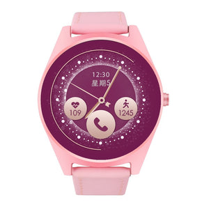 Vrouw Meisje R99 Smart Horloge MTK2502D 1.3 "kleur Bluetooth call hartslag bloeddruk fitness tracker voor Android IOS horloges