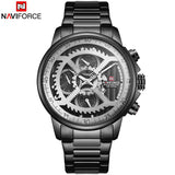 NAVIFORCE Horloge Mannen Mode Toevallige Sport Horloges Topmerk Waterdichte Militaire Quartz 24 Uur Wijzerplaat Mannelijke Klok Relogio Masculino