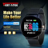 VERYFiTEK V11 Hartslagmeter Smart Horloge Bloeddruk Zuurstof SmartWatch IP67 Stappenteller Mannen Vrouwen Sport Fitness Horloges