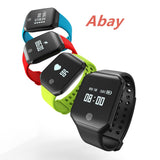 ABAY Z66 Smart Armband Horloge Jonge Mensen IP67 Waterdichte Stappenteller Hartslag Bloeddruk Sport Ondersteuning Android en IOS