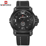 Heren Horloges NAVIFORCE Top Luxe Merk Mannen Lederen Analoge Quartz Datum Klok Man Waterdichte Sport Militaire Polshorloge