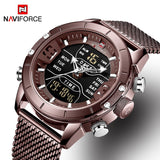 Mannen Horloges NAVIFORCE Top Merk Mens Fashion Sport Horloge Waterdicht Luxe Quartz Horloge Mannelijke Datum Klok Relogio Masculino