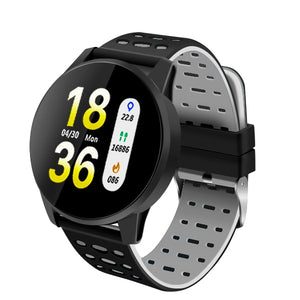 Hartslagmeter Slimme Horloge Mannen Bloeddruk Waterdicht Activiteit Fitness tracker Sport Smartwatch Android ios voor vrouwen