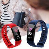 Y5 Smart Horloge Sport Fitness Activiteit Hartslag Tracker Bloeddruk polsband Waterdicht Smartband Stappenteller voor IOS Android