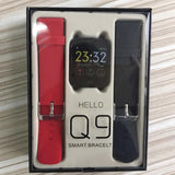 Q9 Smart Horloge Bloeddruk Hartslagmeter IP67 Waterdichte Sport Fitness Trakcer Horloge Mannen Vrouwen Smartwatch Dropship