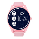 Vrouw Meisje R99 Smart Horloge MTK2502D 1.3 "kleur Bluetooth call hartslag bloeddruk fitness tracker voor Android IOS horloges