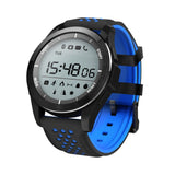 ABAY F3 mannen Bluetooth Smart Horloge IP68 Waterdichte Stap tellen Fitness UV Monitor Remote Foto Camera Android IOS polsband