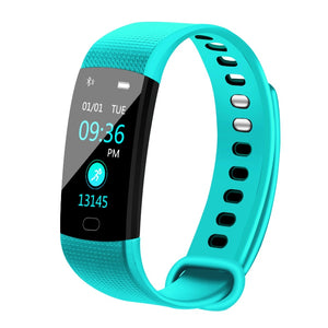 Y5 Smart Horloge Sport Fitness Activiteit Hartslag Tracker Bloeddruk polsband Waterdicht Smartband Stappenteller voor IOS Android