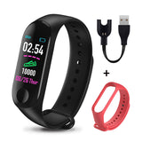 Rovtop M3 Plus Smart Armband Polsbandje Hartslagmeter Bloeddruk Fitness Tracker Leven Waterdichte Smart Polsbandjes