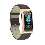 AK12 Vrouwen smart watch waterdicht hartslag stopwatch wekker fitness tracker swim horloges Android IOS vervangbare band