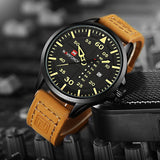 Top Luxe Merk NAVIFORCE Mannen Sport Horloges mannen Quartz Datum Klok Man Lederen Militaire Polshorloge Relogio Masculino