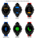 Mannen L3 smart watch Bluetooth call hartslag slaap monitoring alarm bericht herinnering afstandsbediening voor Android IOS smartphone