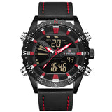 NAVIFORCE Horloge Mannen Mode Toevallige Sport Horloges mannen Militaire Waterdicht Quartz Horloge Mannelijke LED Klok Relogio Masculino