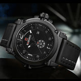 NAVIFORCE Luxe Merk Mannen Militaire Horloges mannen Quartz Datum Klok mLeather Waterdicht Sporthorloge Relogio Masculino