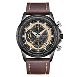 Top  NAVIFORCE Luxe Merk Mannen Horloges Quartz Militaire Heren Lederen Sport Horloges fashion heren Horloge Waterdicht Klok