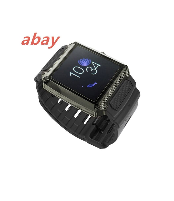 Abay Vintage KY005 Verliezen Hartslag Test Bluetooth Docking Camera Sleep Monitor Muziek Spelen Smart Horloge Armband Android en IOS