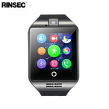 Rinsec Q18 Bluetooth Smart Horloge met Grote Batterij Touch Screen Ondersteuning TF Sim Card voor Xiaomi Android Telefoon