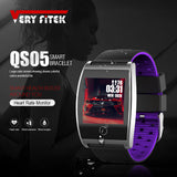 VERYFiTEK QS05 Smart Polsband Horloge Bloeddruk Zuurstof Smart Band Aanpassen Wijzerplaat Hartslagmeter Fitness Armbanden