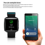 VERYFiTEK Smartwatch Bloeddruk Hartslagmeter Mannen Vrouwen Sport Horloge Stappenteller Stopwatch Smart Horloge voor IOS Android