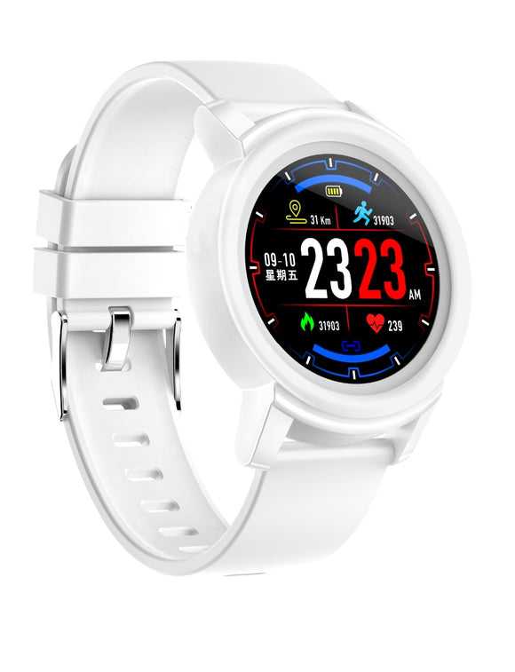 Mannen vrouwen smart watch DK02 waterdicht horloge hartslag fitness stappenteller tracker voor Android IOS sport horloges PK Q8 Q1 DZ09